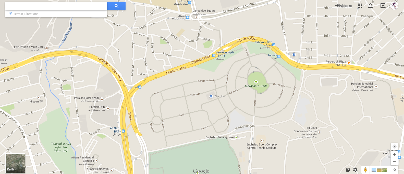 namayeshgah-tehran آدرس نمایشگاه بین المللی تهران