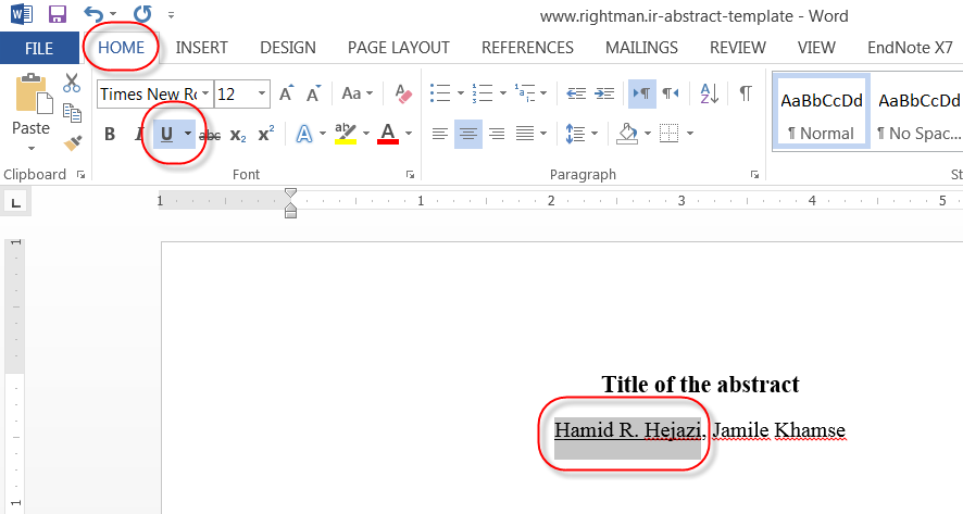 ۱۱ نوشتن مقاله کنفرانس و مجله انگلیسی بر اساس template مطابق استاندارد های کنفرانس های بین المللی
