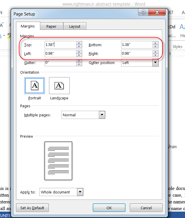 ۲۰ نوشتن مقاله کنفرانس و مجله انگلیسی بر اساس template مطابق استاندارد های کنفرانس های بین المللی