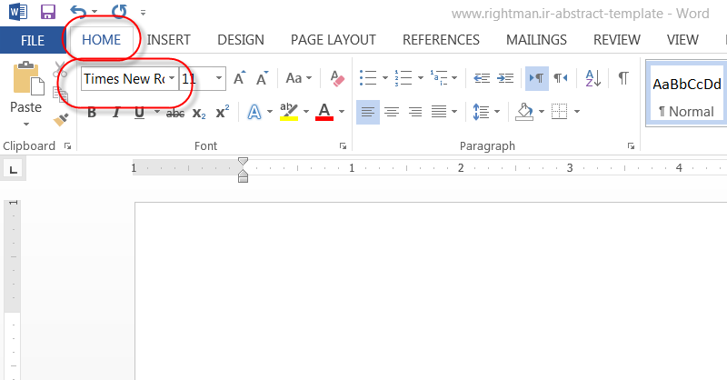 ۴ نوشتن مقاله کنفرانس و مجله انگلیسی بر اساس template مطابق استاندارد های کنفرانس های بین المللی