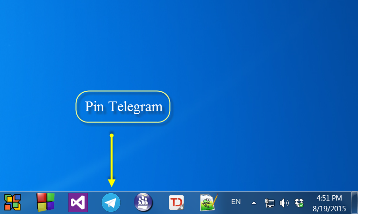 pin-telegram افزونه گوگل کروم تلگرام