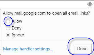 ۳ چگونه جیمیل را پیشفرض ارسال کننده ایمیل گوگل گروم کنیم؟ / gmail جایگزین outlook در بروزر کروم